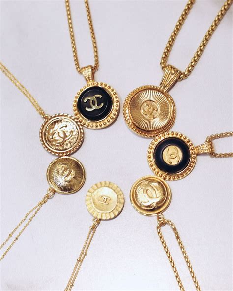 chanel button jewelry ideas|vintage Chanel button jewelry.